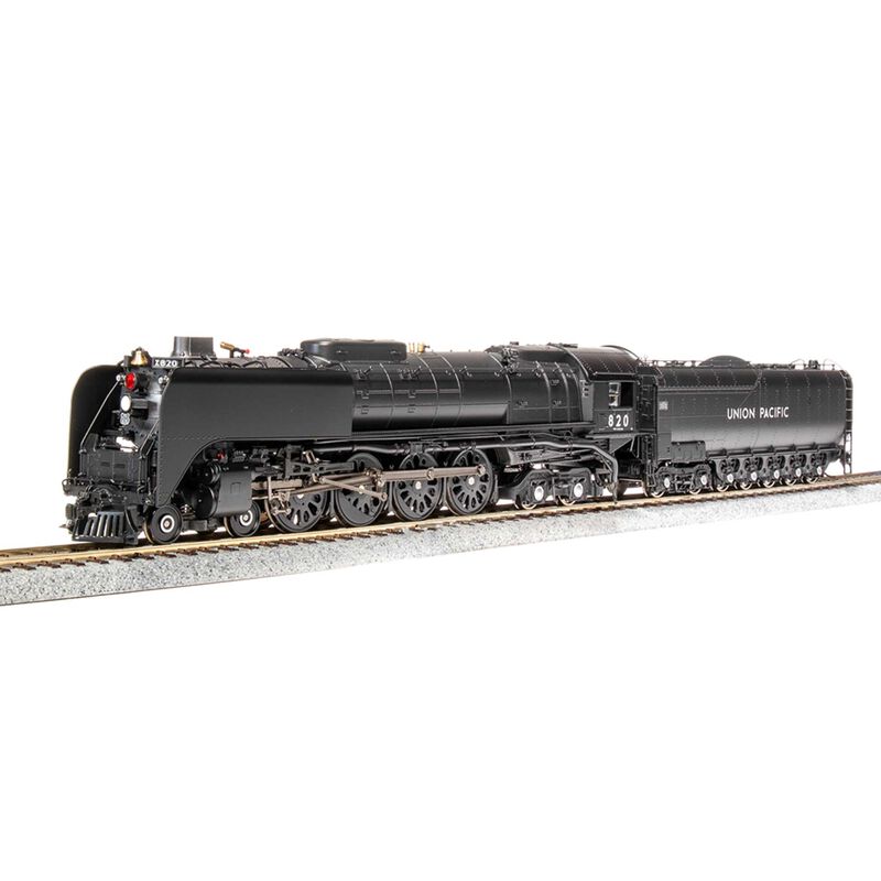 HO 4-8-4 FEF-2 Locomotive, Black & Graphite, Paragon4, UP #820