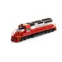 HO SD40 Locomotive with DCC & Sound, Western Maryland #7447
