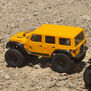 1/24 SCX24 2019 Jeep Wrangler JLU CRC 4X4 RTR Brushed Rock Crawler (Battery & Charger Included), Yellow