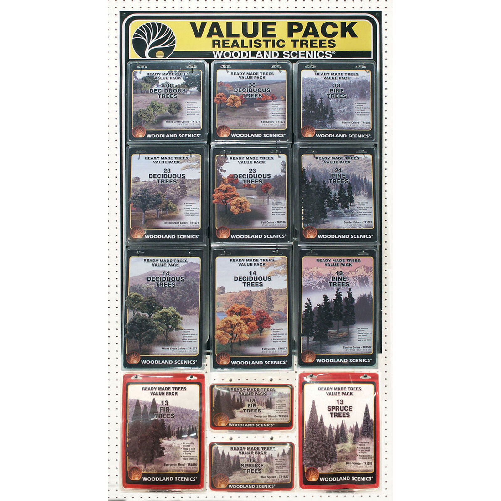 Ready Made Trees Value Pk TR1585-1588 Complete(26)