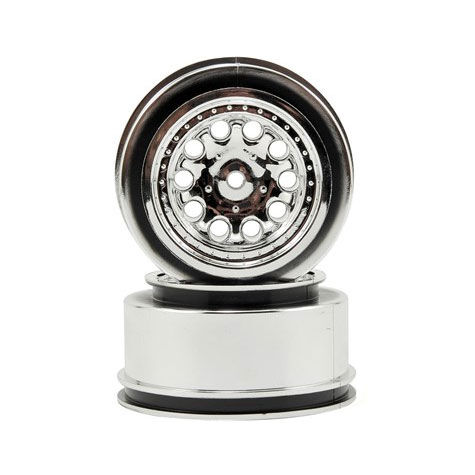 Axial 1/10 Trail Ready HD Series 2.2 Räder – 12 Mm Hex, Chrom, 2 Stück