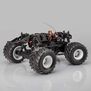 Carbon Fiber Chassis Set with Wheelie Bar, 1/18 Losi Mini LMT