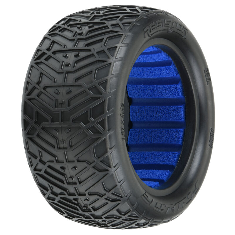1/10 Resistor MC Rear 2.2" Off-Road Buggy Tires (2)