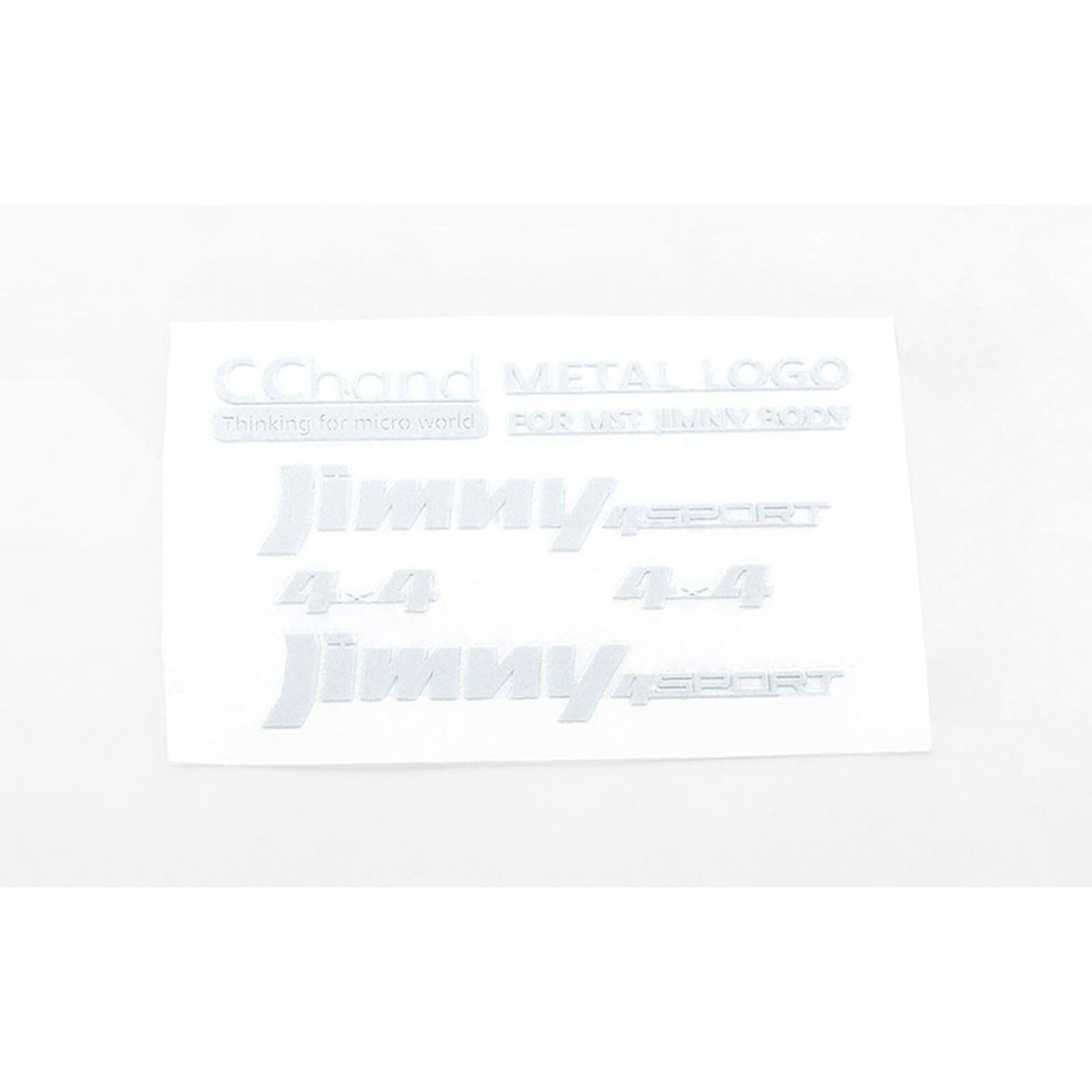 Metal Emblems: MST 1/10 CMX with Jimny J3 Body, White
