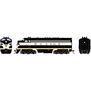 HO RND F7A Locomotive DCC-Ready, Painted Unlettered/Swept Single Stripe