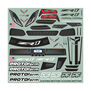 1/10 Chevrolet Corvette ZR1 LW Clear Body: 190mm Touring Car