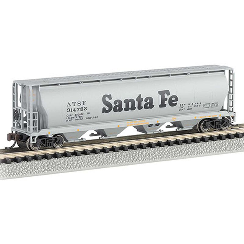 N 4-Bay Cylindrical Hopper, SF