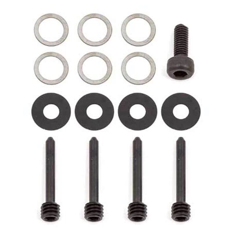 4-Shoe Clutch Shoe Pins, 1/10 Team Associated RC8B3.1