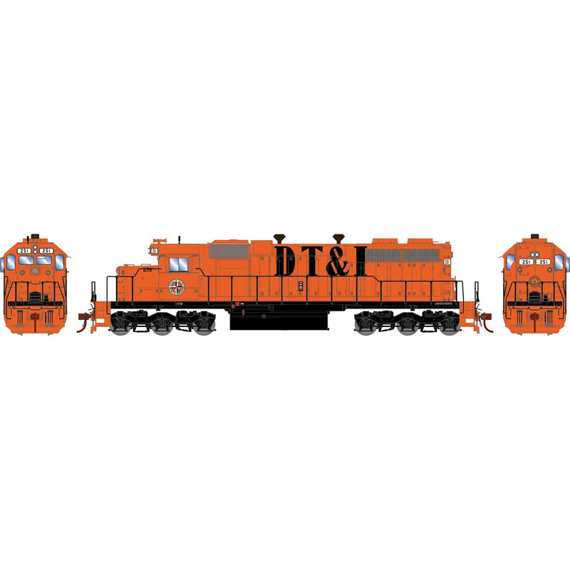 HO RTR SD38, DT&I #251