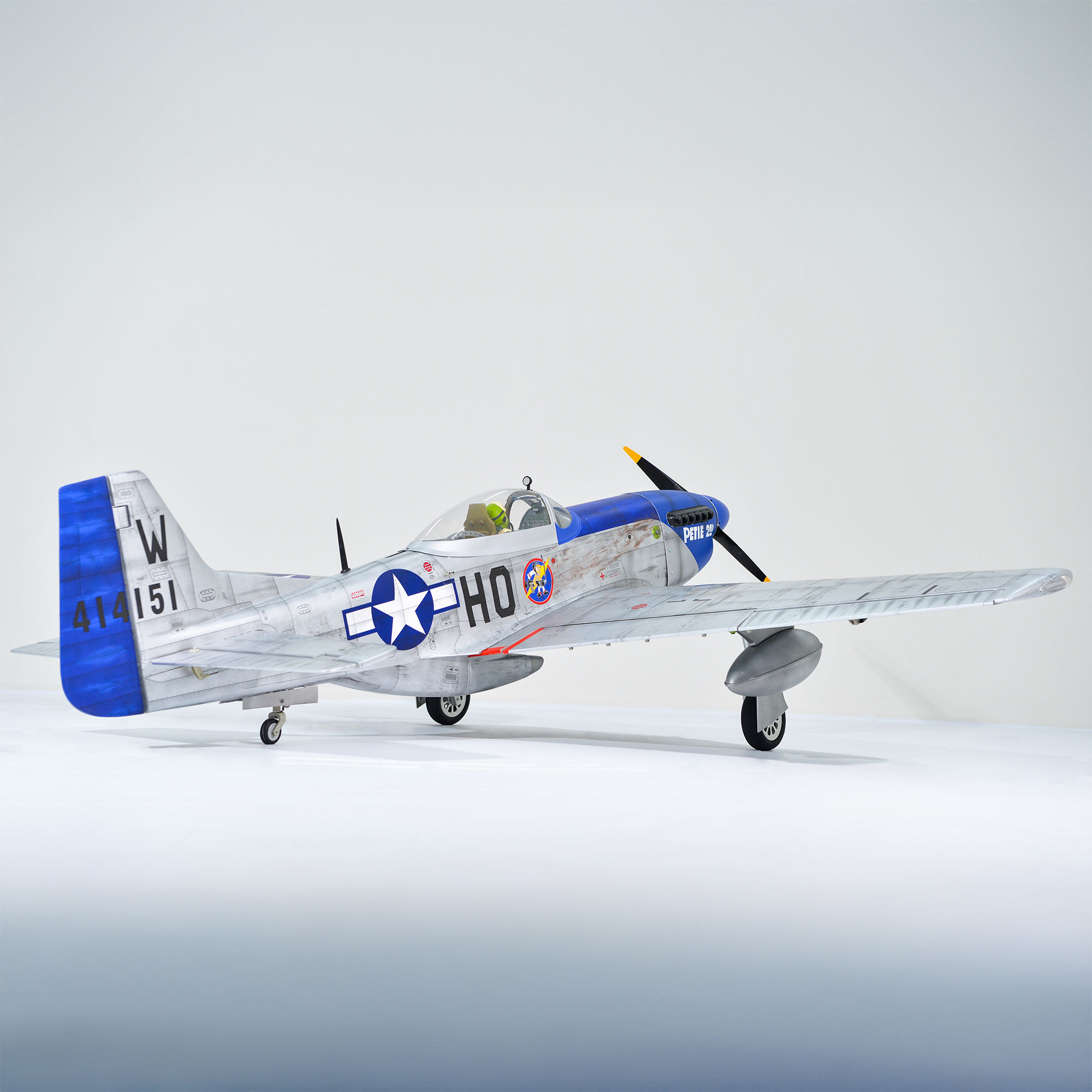 P51ムスタング ARF製 P-51D Mustang 60cc ARF (2 Boxes) HAN4770