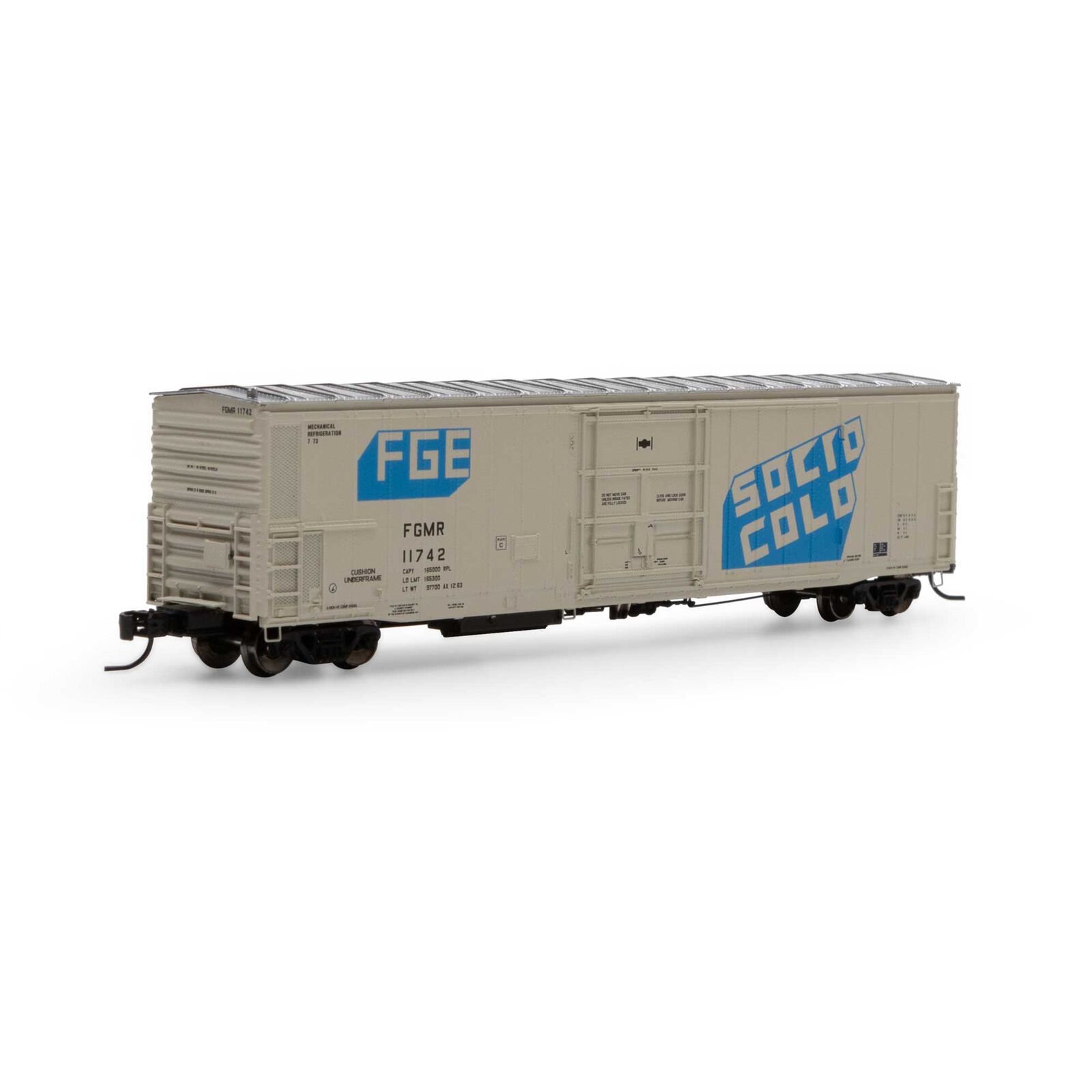 N FGE 57' Mechanical Reefer with Sound, FGE #11742
