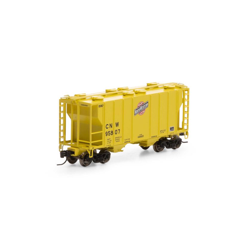 N PS-2 2600 Covered Hopper, C&NW #95807
