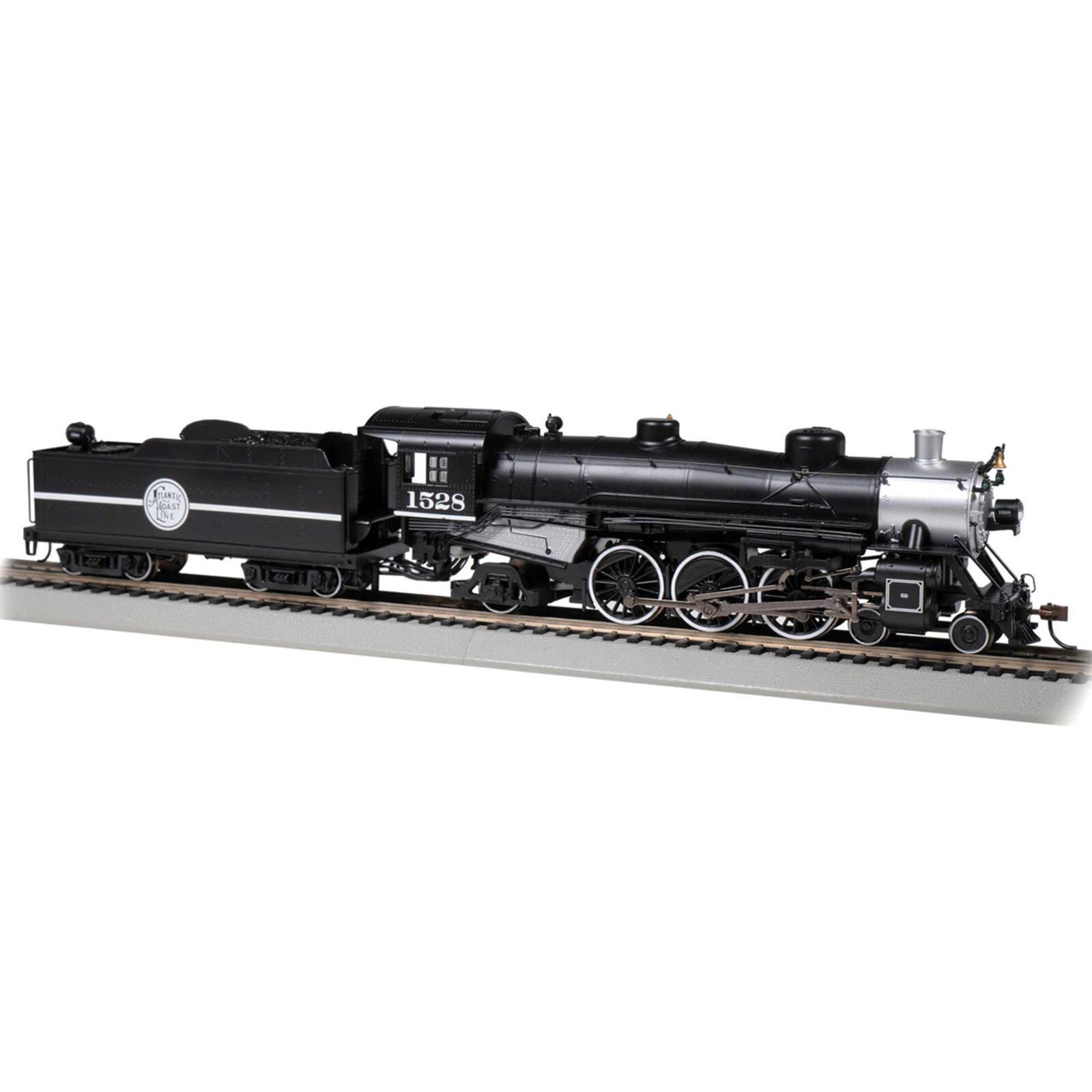 HO USRA 4-6-2 Steam Locomotive with DCC, ATLANTIC COAST LINE 1528