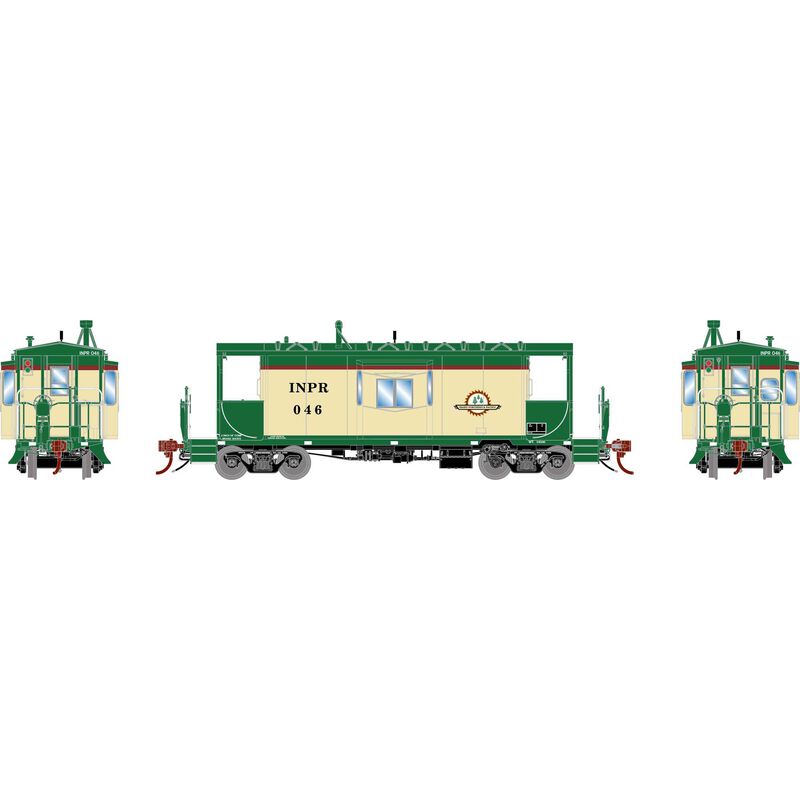 HO ICC CA-11a Caboose with Lights, INPR #046