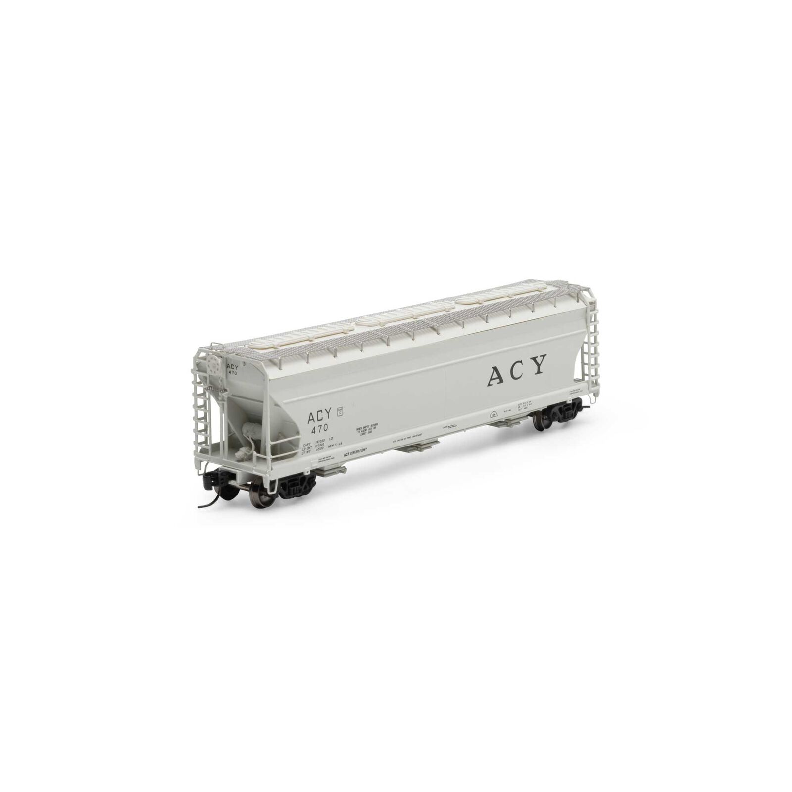 N ACF 4600 3-Bay Center Flow Hopper, C&NW #180018