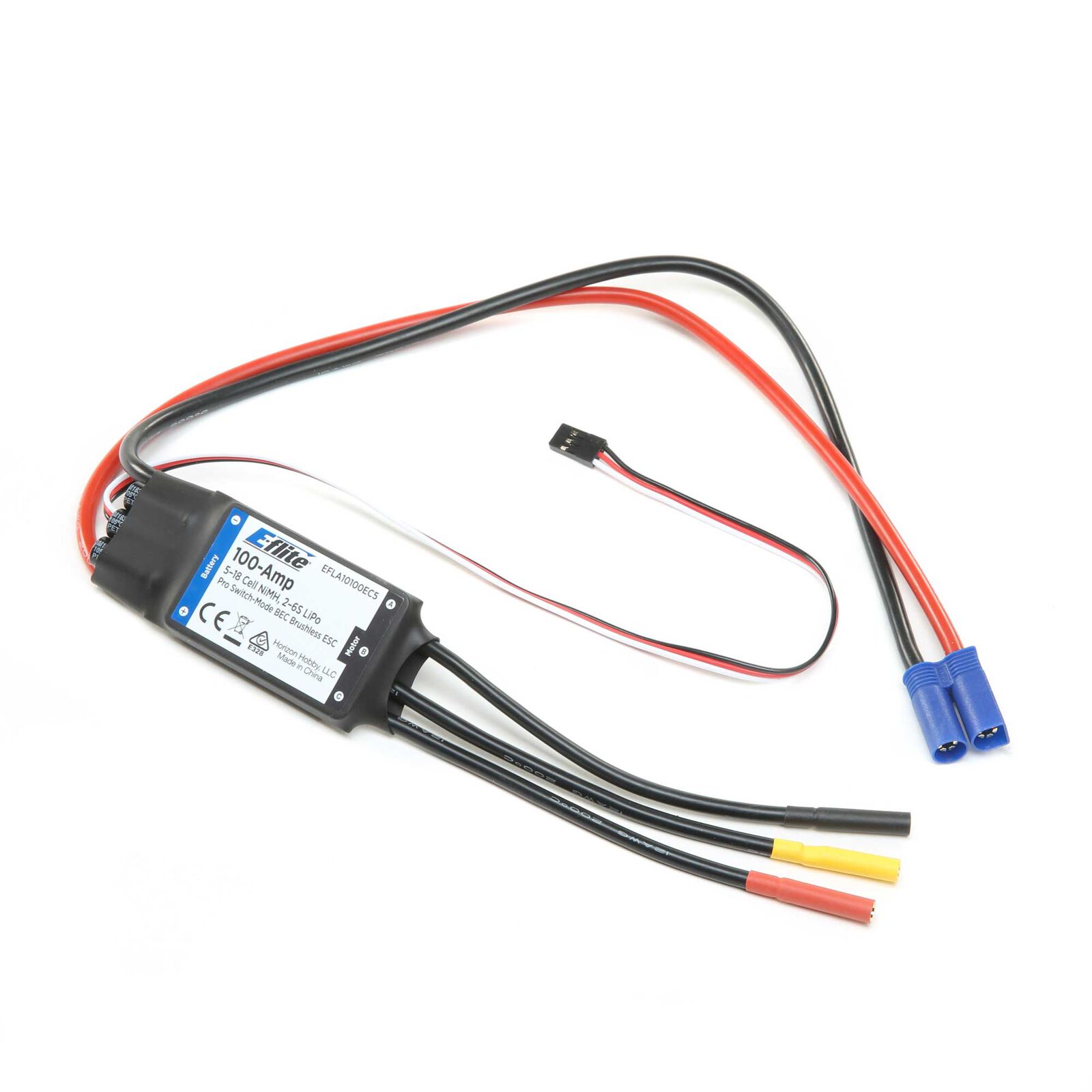 100-Amp Pro Switch-Mode BEC Brushless ESC with 270mm Lead: EC5