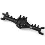 Currie RockJock Front Axle, Black Anodized: Axial SCX10II