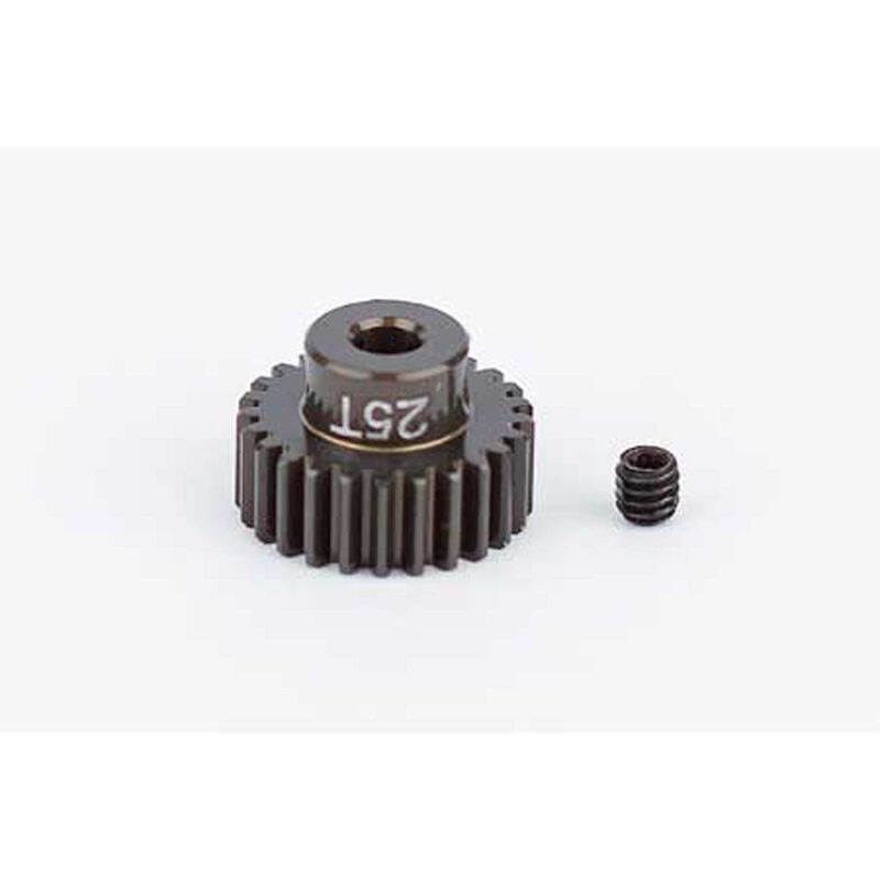 Factory Team Aluminum Pinion Gear, 25T, 48P, 1/8 Shaft