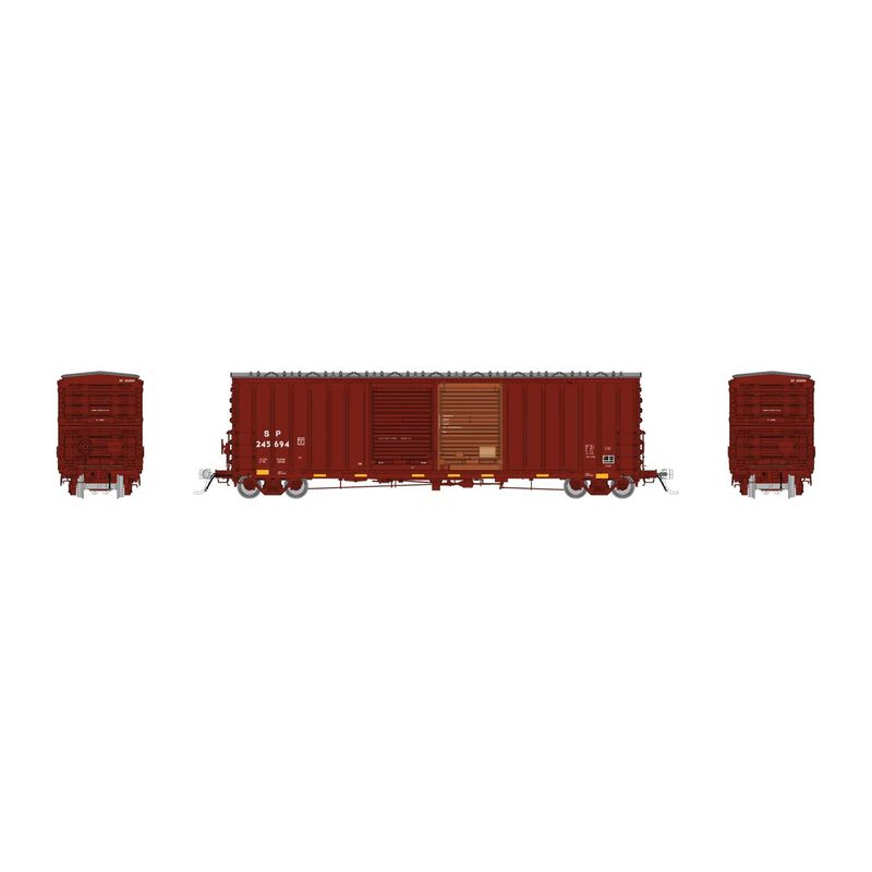 HO PC&F B-70-75 Boxcar: Southern Pacific - Brown Dip: #245694