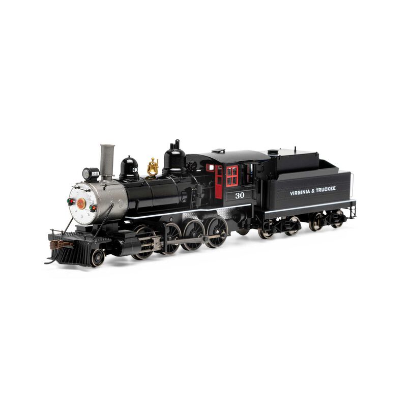 HO Old Time 2-8-0 Locomotive with DCC & Sound, V&T #30