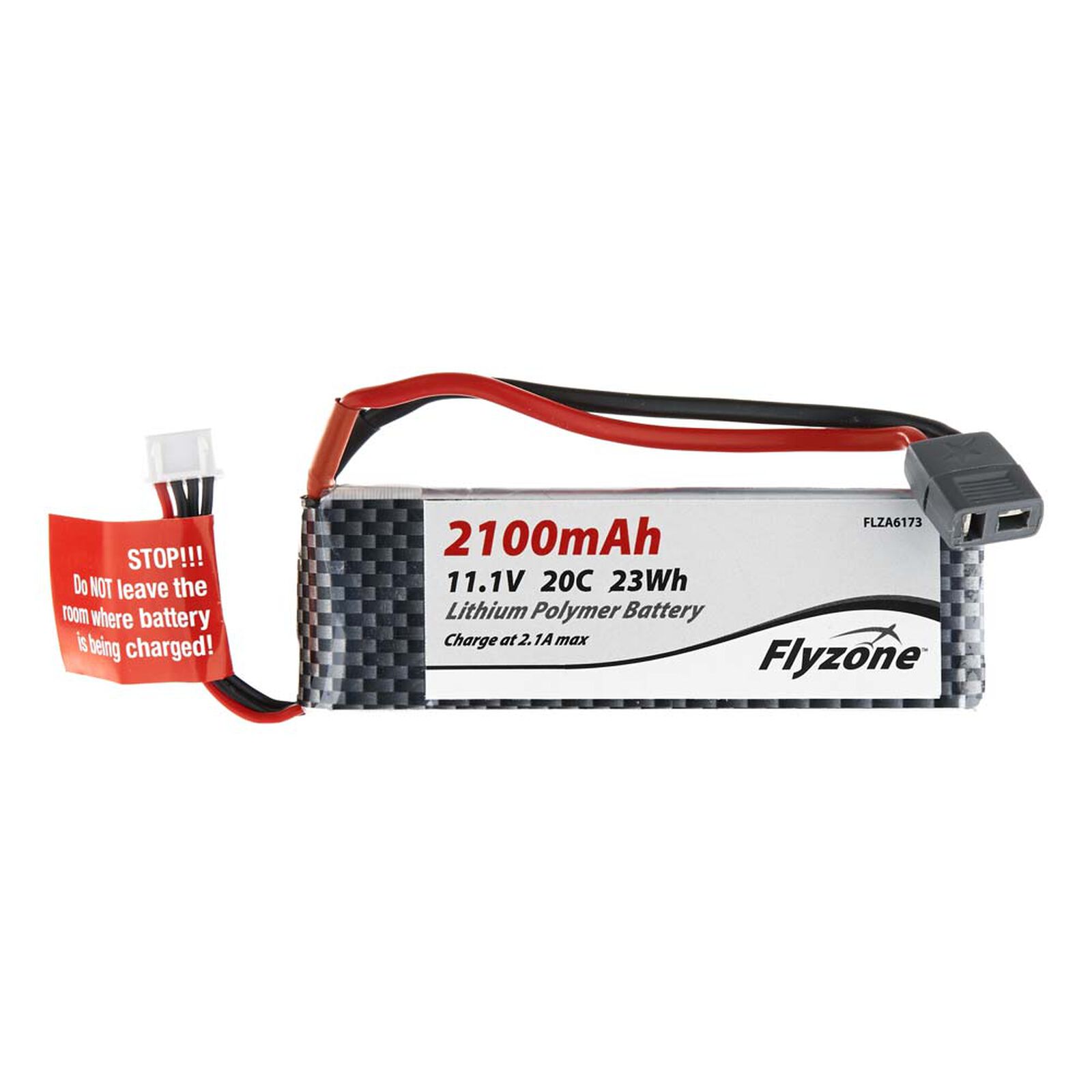 11.1V 2100mAh 3S 20C LiPo Battery: T-Plug