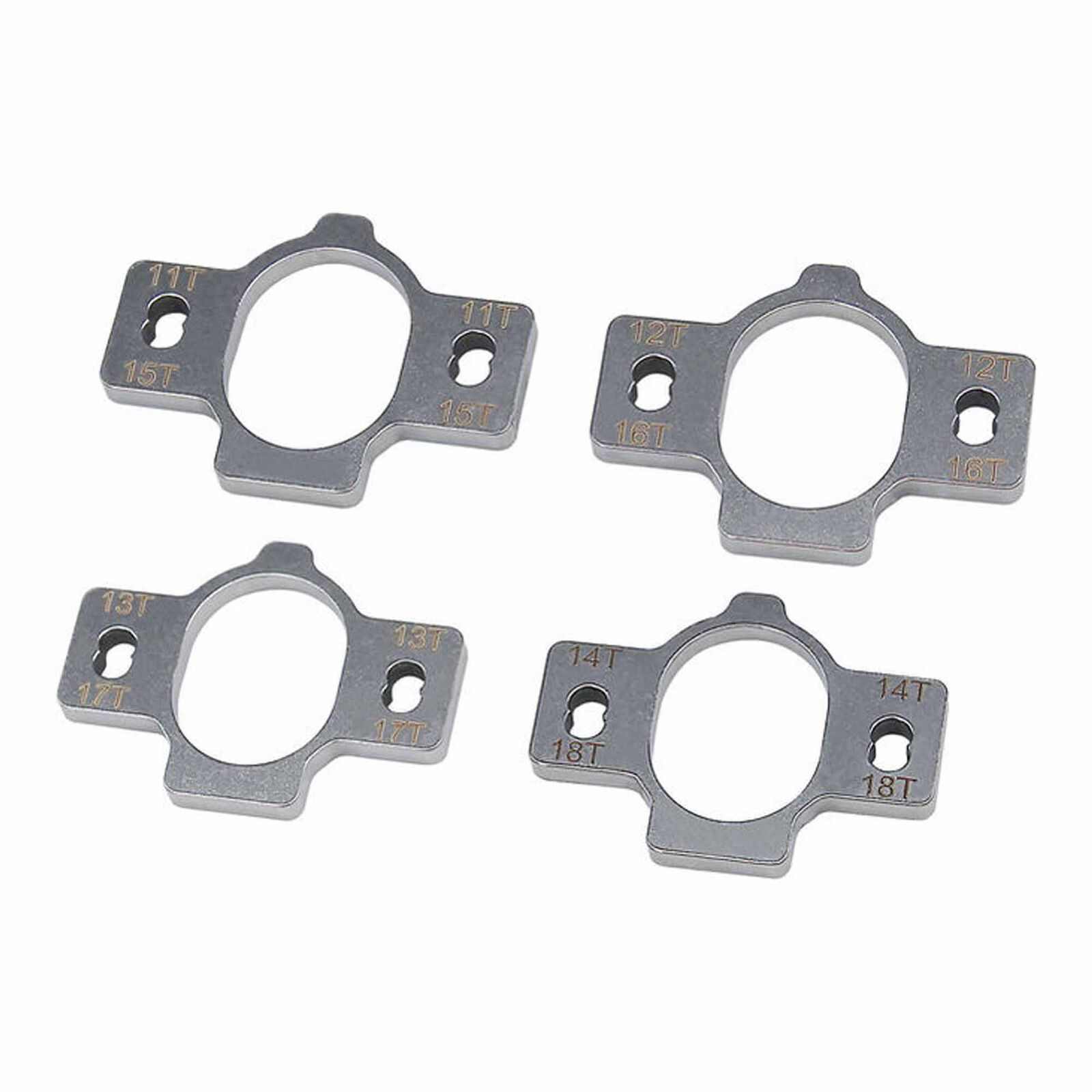 Steel Pinion Gear Guide Plates, 1/8 Axial AXP8 Gilamon (4)