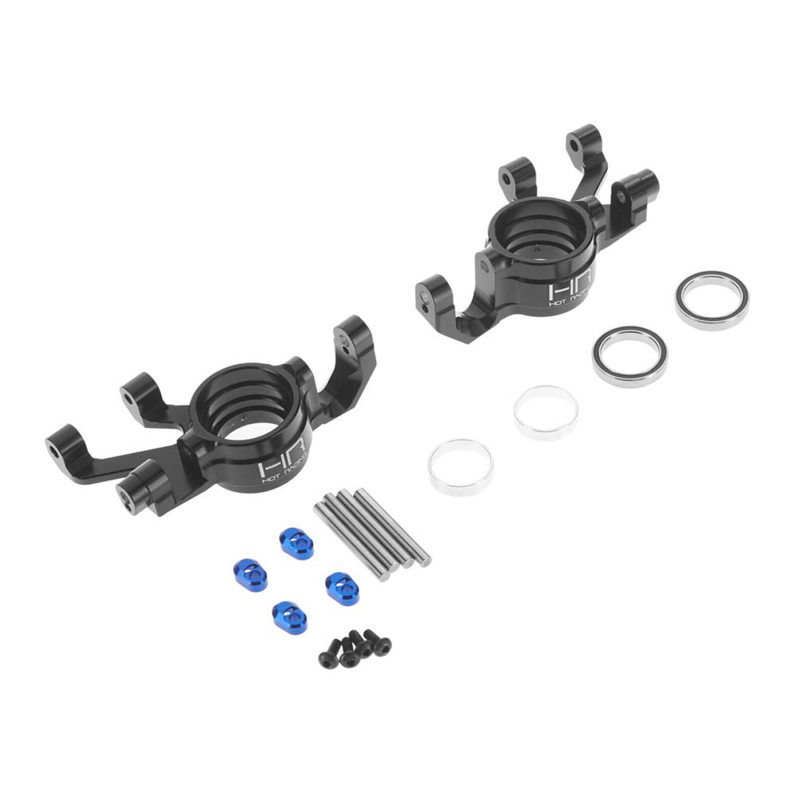 Aluminum Steering Blocks Triple Bearing Support: Traxxas X-MAXX