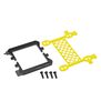 B6.3 Carbon Logo Cargo Net Battery Brace, Yellow