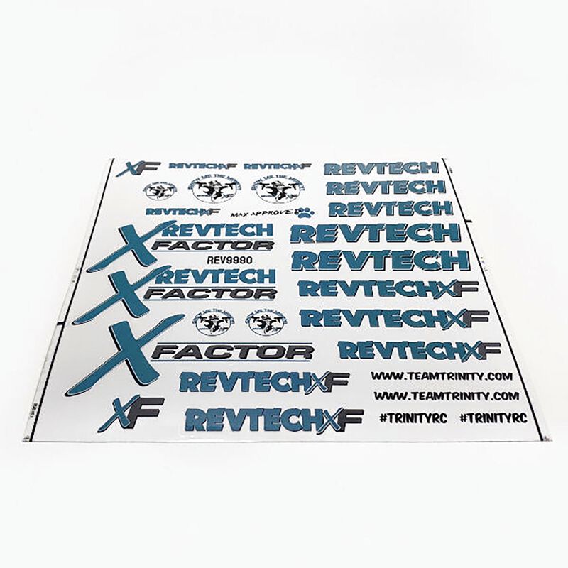 REVTECH X Factor Sticker Sheet