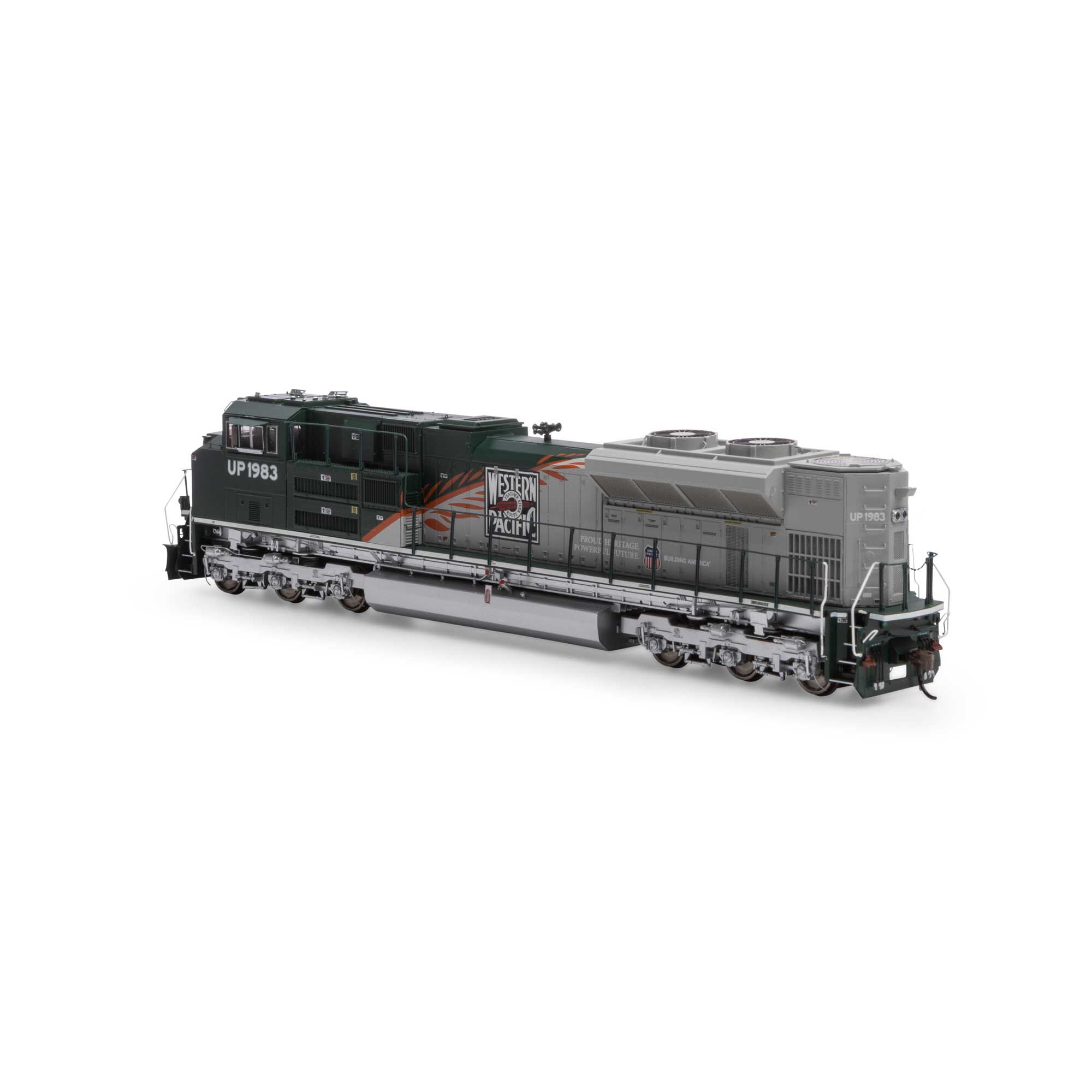 Athearn HO G2 SD70ACe with DCC & Sound, UP/MP/Heritage #1983