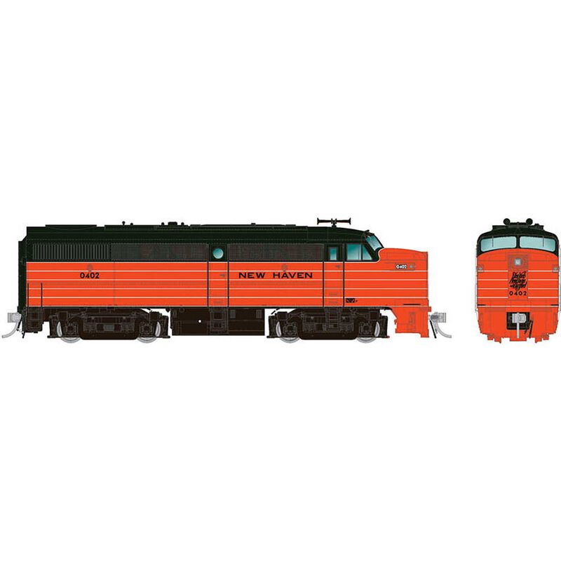 HO ALCo FA-1 DC/DCC/Sound NH Orange Delivery 0429