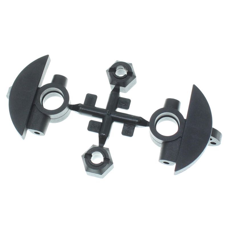 Front Knuckles & Hex Set, 1/10 Redcat RDS