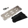 Battery Mounting Plate, Grey: 1/10 Enduro Sendero