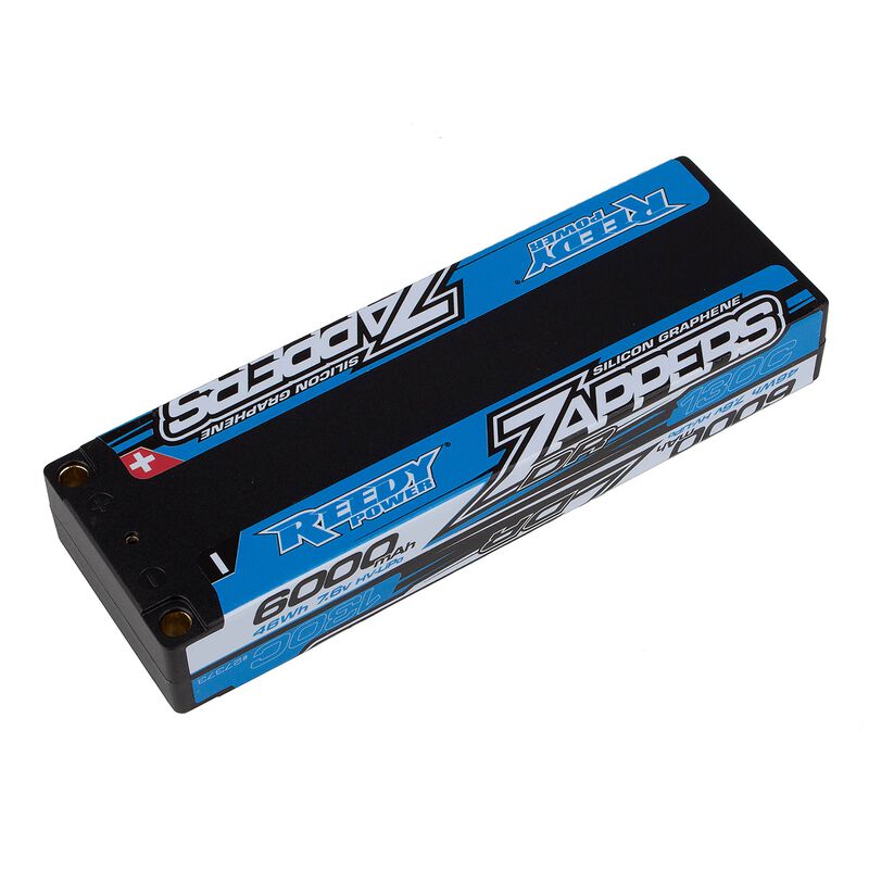 7.6V 6000mAh 2S 130C Zappers DR Stick HV-LiPo Battery: LP