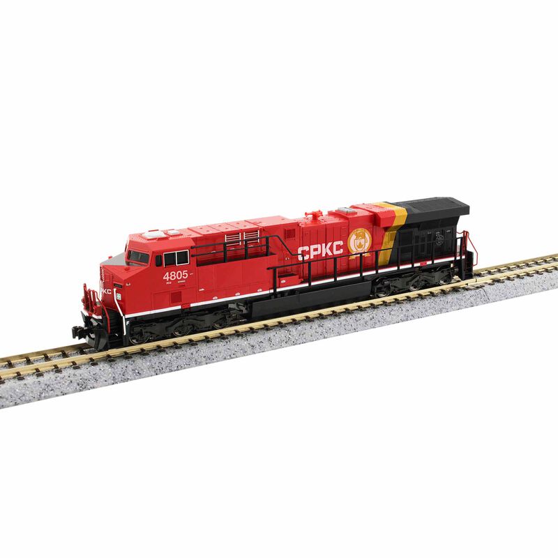 Kato USA, Inc. N ES44AC Locomotive, Canadian Pacific Kansas City #4805 with DCC