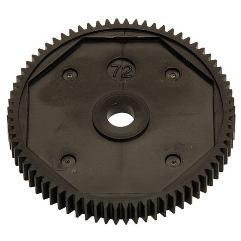 72T 48P Spur Gear, 1/10 Team Associated SC10