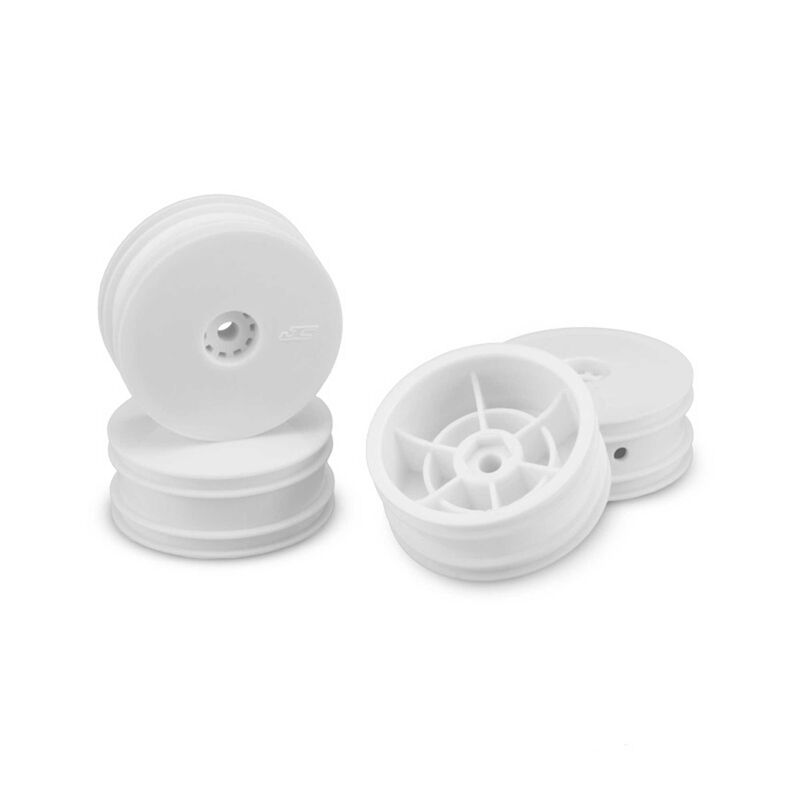 1/16 Mono Losi Mini-B Front Wheel White (4)