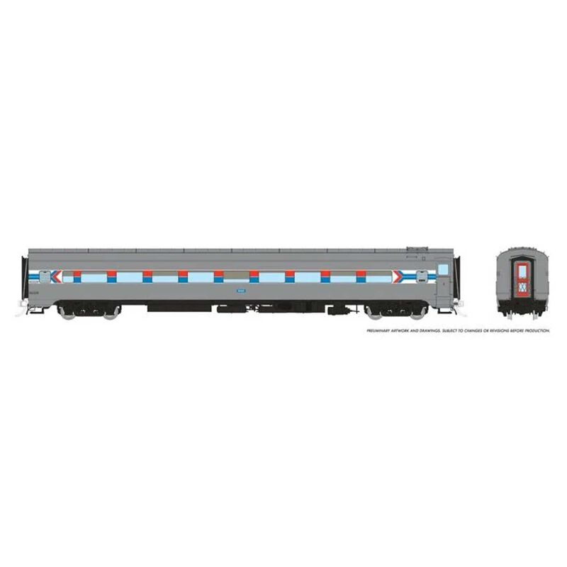 HO Lightweight Coach: Amtrak - Phase 1: #6445
