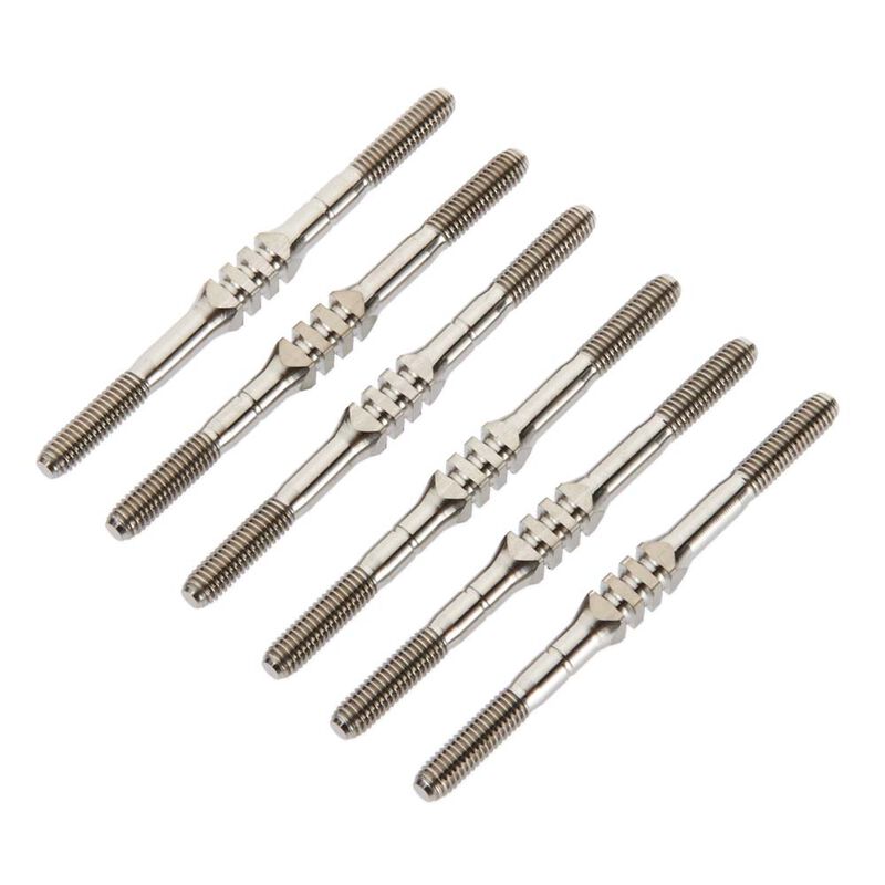 Fin Titanium Turnbuckle Set: B6, B6.2, B6.3