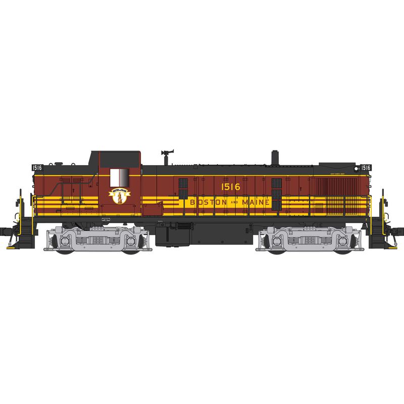 HO Alco RS-3 DCC/Sound B&M #1516