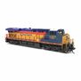 N GE ES44AC, CSX 1973, Chessie System Heritage Paint, Paragon4 Sound/DC/DCC
