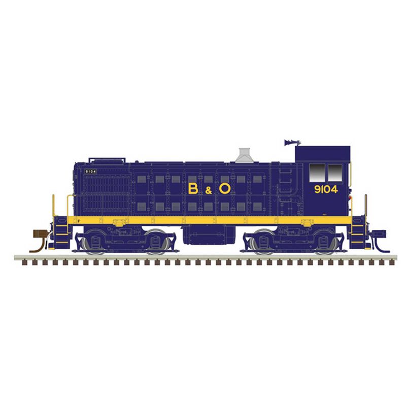HO S-4 LocoBaltimore & Ohio 9107