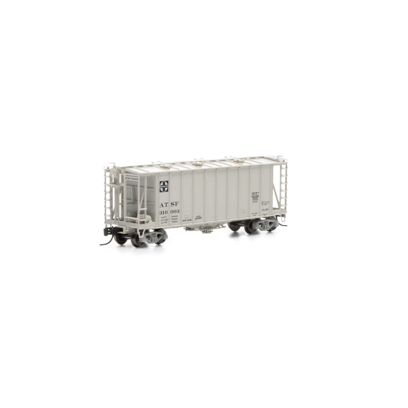 N GATC 2600 Airslide Hopper, ATSF #310003