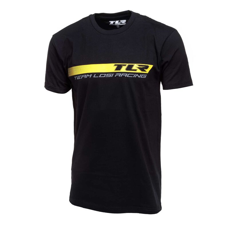Black TLR Stripe T-Shirt, 2XL