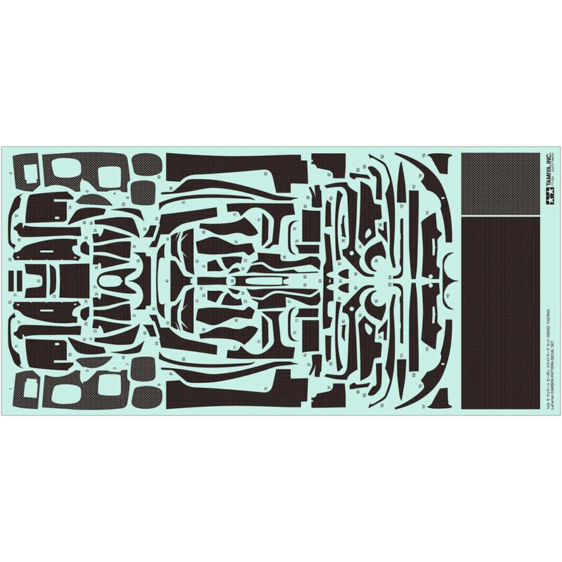 1/24 LaFerrari Carbon Pattern Decal Set
