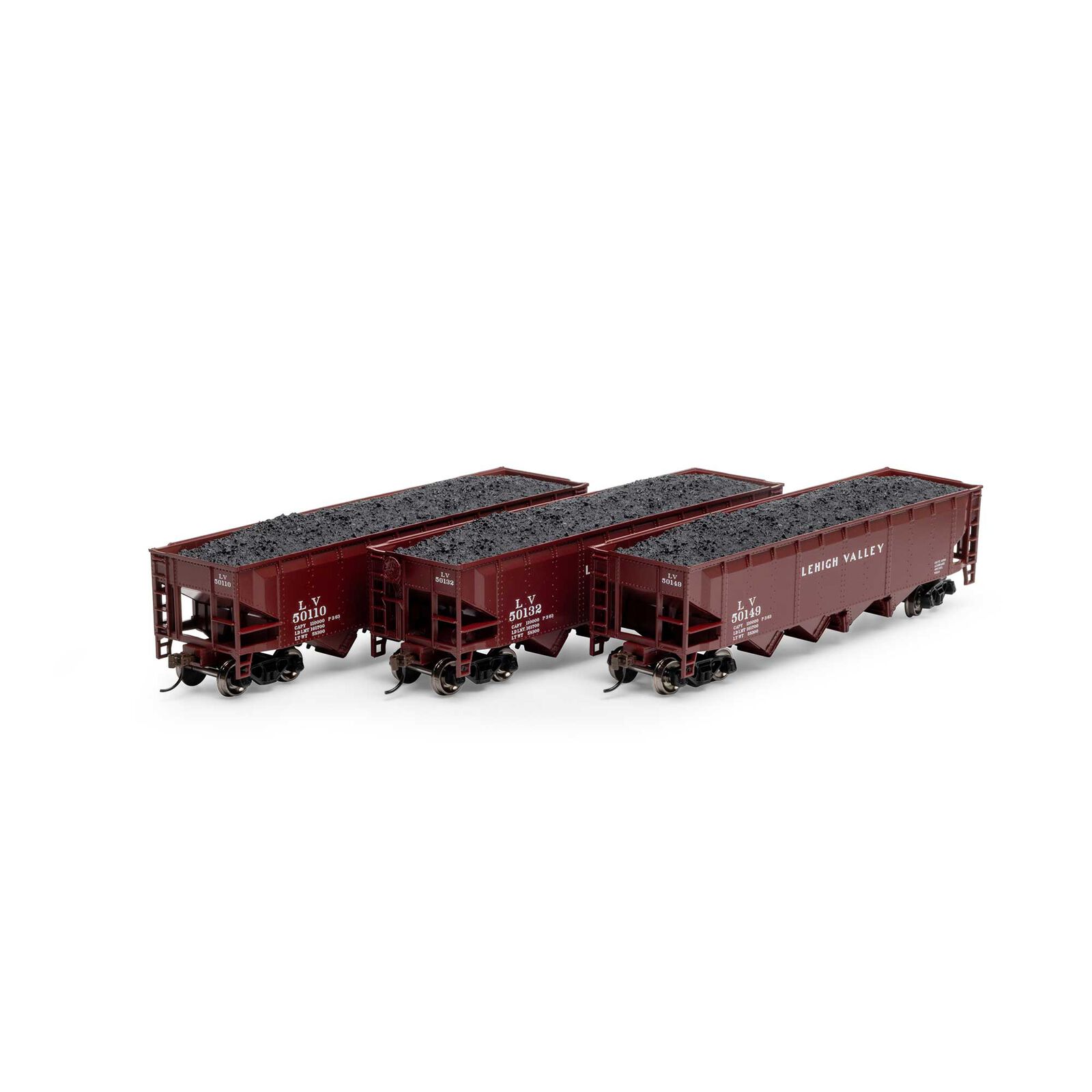 HO 40' 4-Bay Offset Hopper with Load, LV (3)