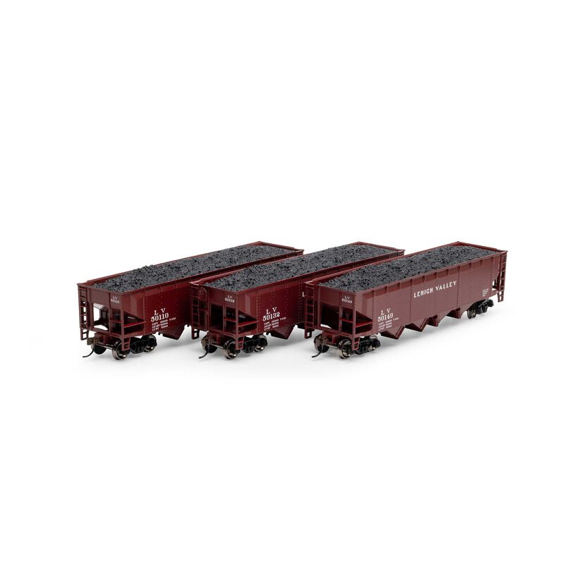 HO 40' 4-Bay Offset Hopper with Load, LV (3)