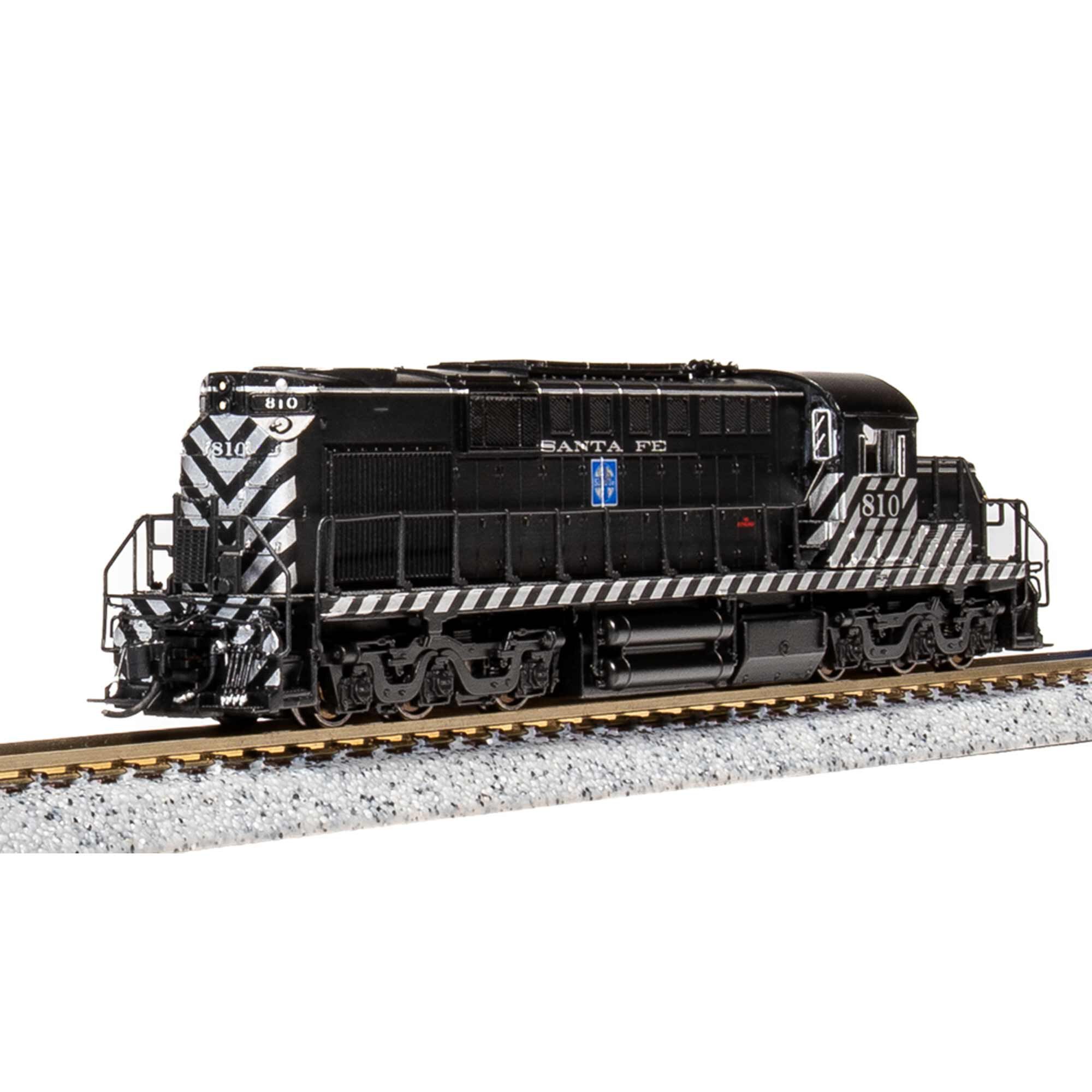 Broadway Limited Imports N Alco RSD-15 Locomotive, Zebra