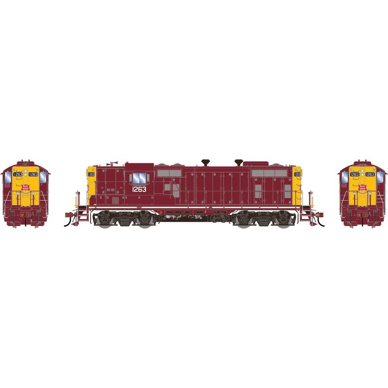 HO GEN GP7 Locomotive w/DCC & Sound, Primed For Grime RI #1263