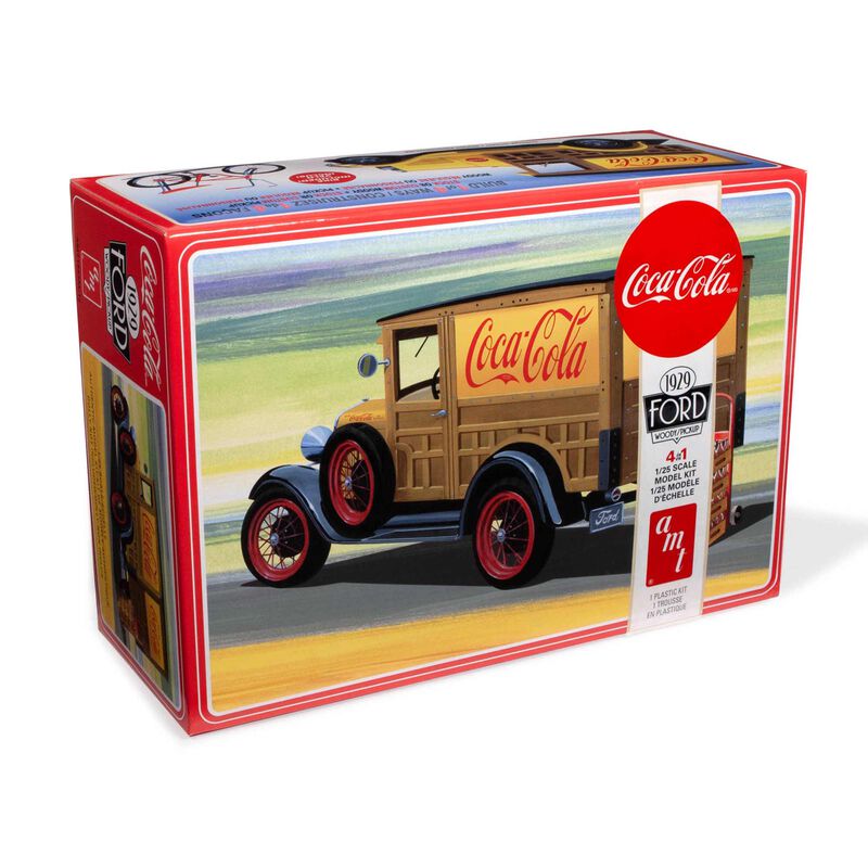 1/25 1929 Ford Woody Pickup Coke Model Kit